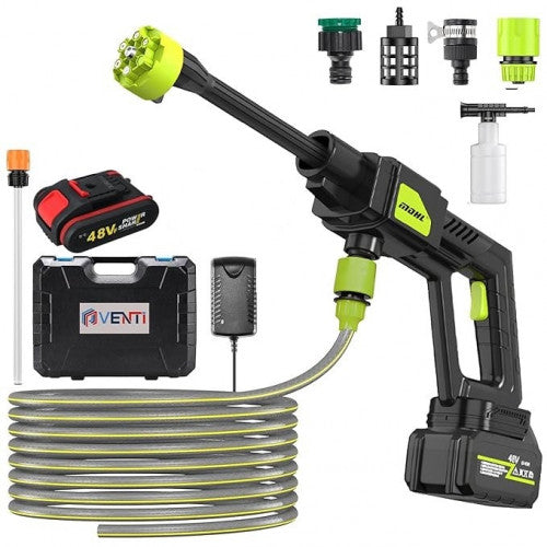 PISTOLA DE AGUA HIDROLAVADORA 48V 1 BAT MDNL MD 12500