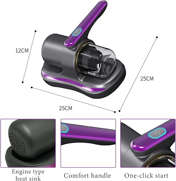 Aspiradora UV antiacaros para Muebles y Colchones